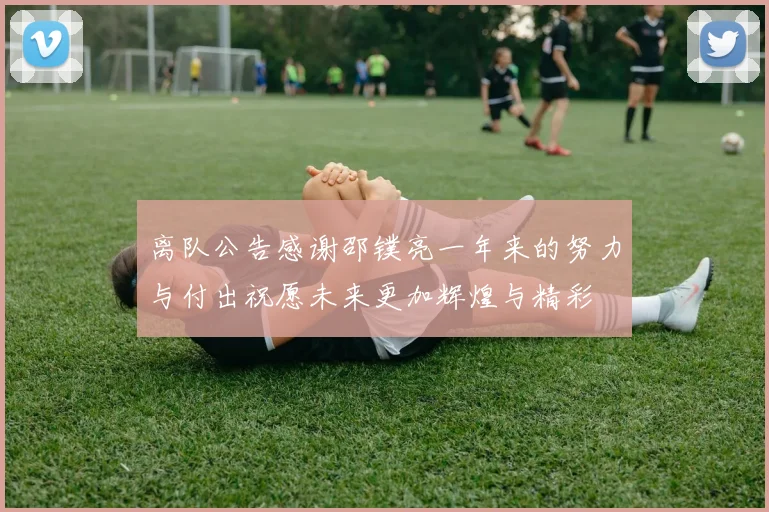 离队公告感谢邵镤亮一年来的努力与付出祝愿未来更加辉煌与精彩