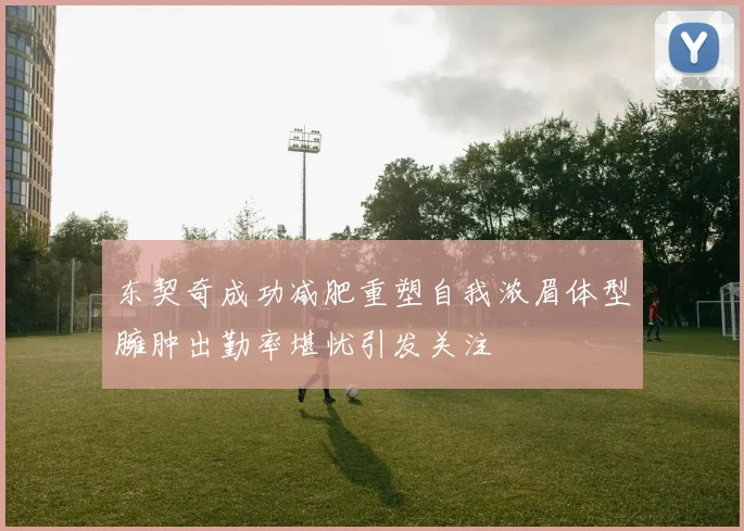 东契奇成功减肥重塑自我浓眉体型臃肿出勤率堪忧引发关注