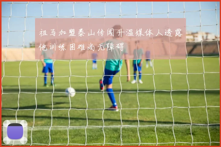祖马加盟泰山传闻升温媒体人透露他训练困难尚无障碍